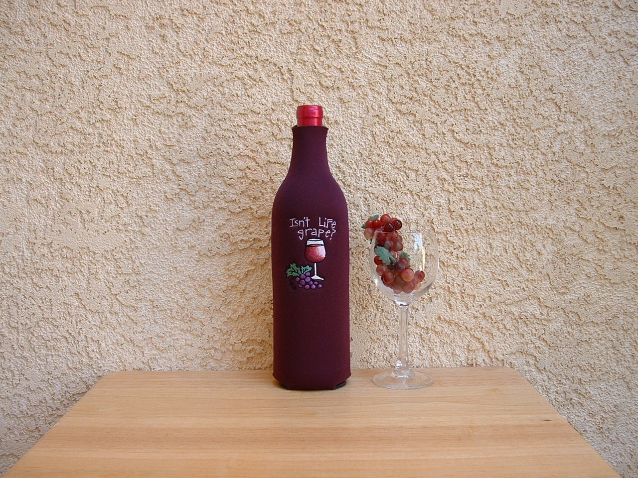 Wine Bottle Cozy Tote
