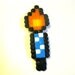 8-Bit Candle Cake Topper