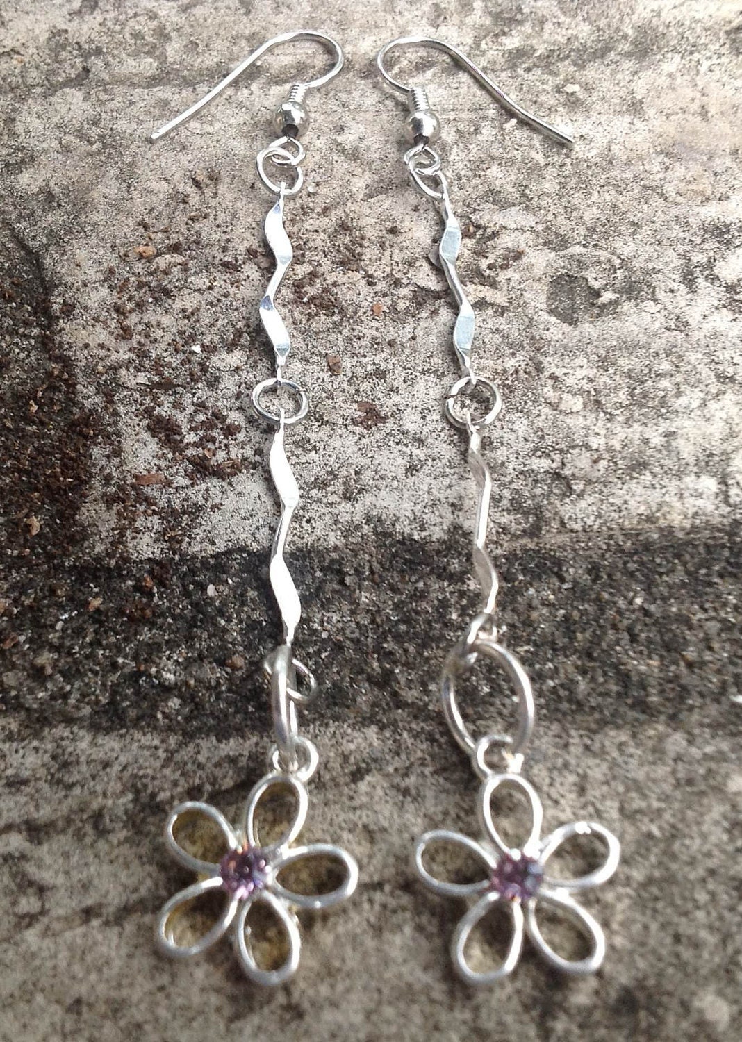 Flower Dangle Earrings