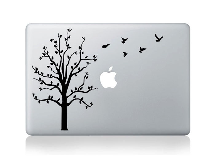 Christmas tree-- mac sticker mac macbook decal mac decal vinyl macbook vinyl mac decal stickers macbook mac skins mac decal mac sticker