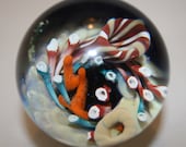 Sea Scape Glass Marble