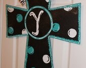 Custom Cross Door Hanger Easter Decor Wood