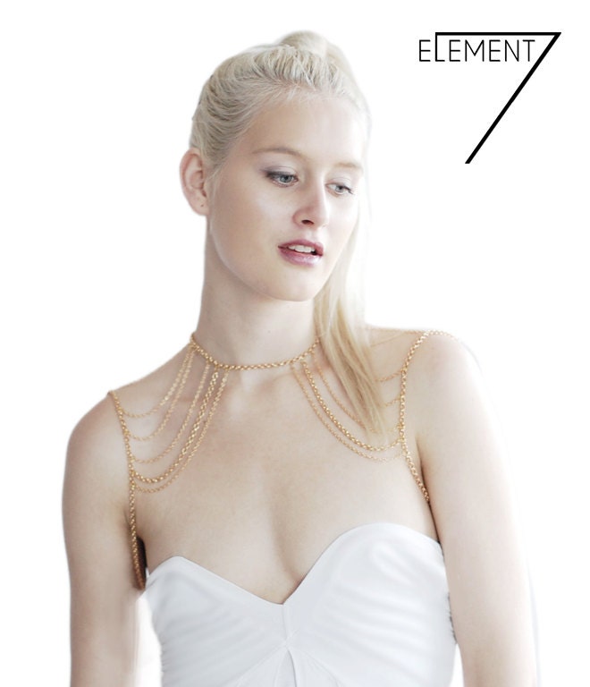 SPOILED Body Chain Jewelry, Body Chain, Rihanna, Beyonce, Miley Cyrus Body chain, beach body chain
