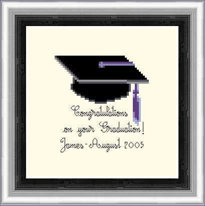 Free Graduation Cross Stitch Patterns