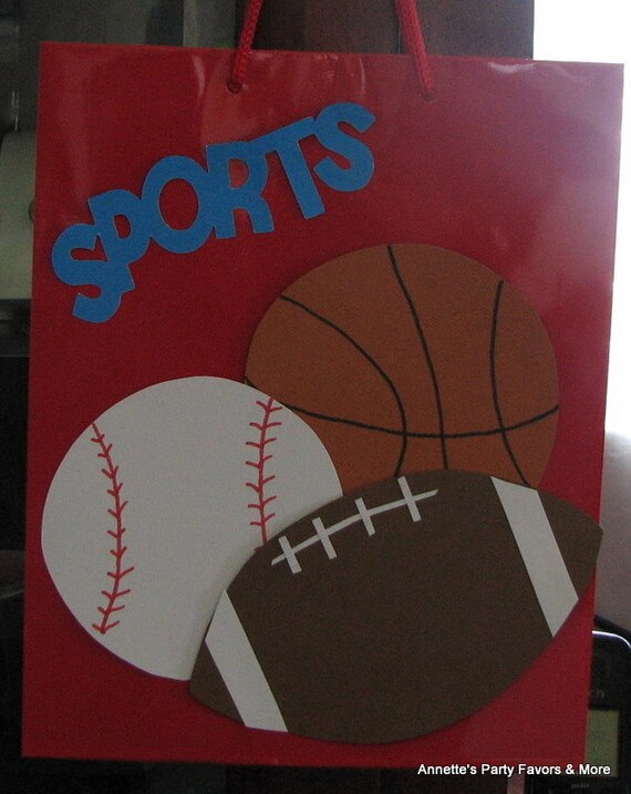 Sports Fan Party Favor Bag Il_570xn