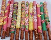 Hot Air Balloon Chocolate Covered Pretzel Rods