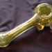 Color Changing Hand Blown Glass Frit Spoon Popper Pipe Hitter