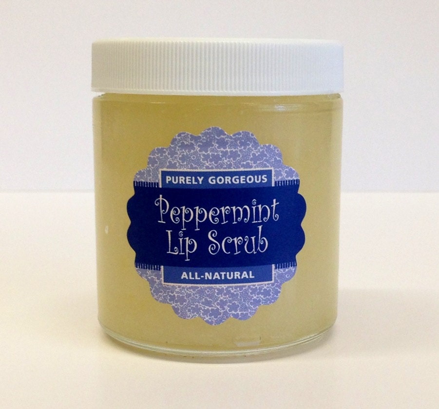 Peppermint Lip Sugar Scrub - Made in Napa Valley