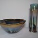 Colorful Drip Glaze Bowl and Vase - I Love This Set