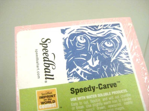 Speedball SpeedyCarve Stamp Carving Rubber Block by Manchinitas