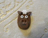 12 Horse Party Fondant Cupcake Toppers
