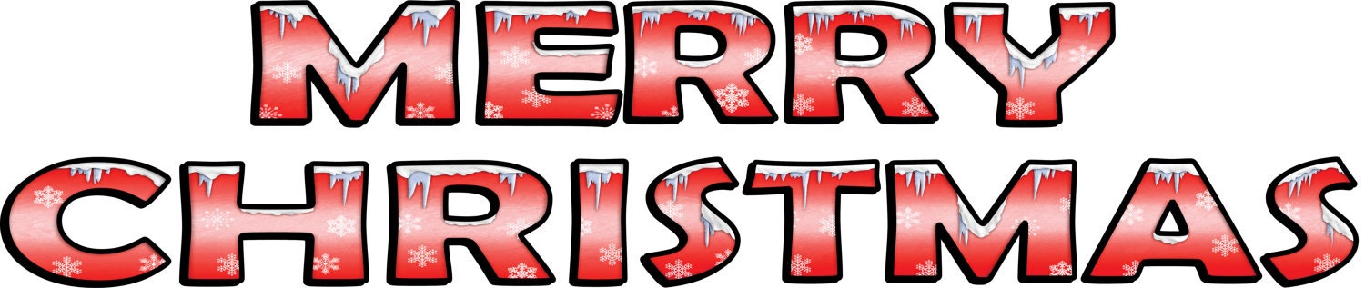 Christmas Letter Kit - reusable decal sticker decorations Il_170x135