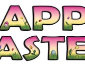 Easter Graphic Kit - reusable decal sticker decorations Il_170x135