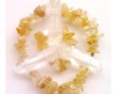 Golden Rutilated Citrine Lemurian Seed Quartz Crystal Grid Chakra Balancing Cleansing