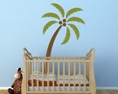 Palm Tree Vinyl Wall Decal size MEDIUM - Palm Tree Decal, Palm Tree Wall Art,  Palm Tree Décor, Hawaiian Wall Art, Tropical Wall Art