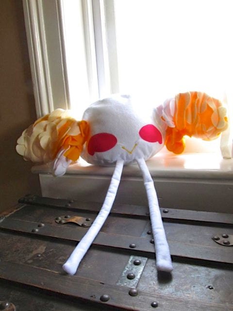 PERCHED Bird Pillow:  .Chiq.