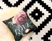 LOVE Pillow - Decorative Pillow - valentines day decor