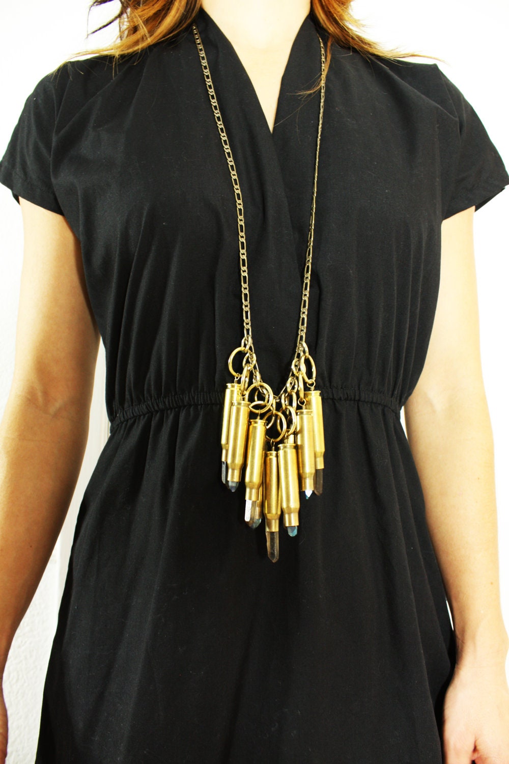Cascading Smoky and Blue Crystal Bullets