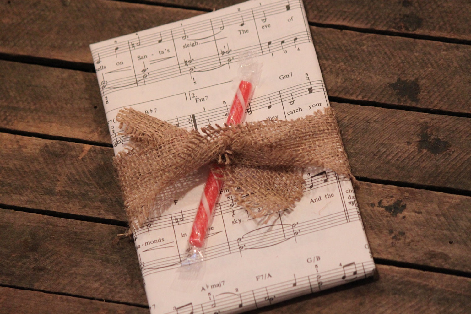 Natural Jute Burlap Ribbon 5 Yards -- 2" wide -- 10oz -- Gift Wrapping Il_570xn