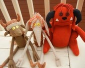 Handmade Ludo inspired  Goblin Plush  OOAK