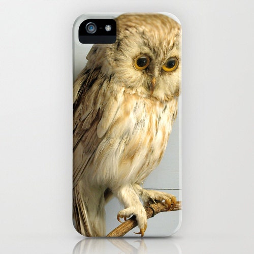iPhone Cell Phone Case - Natural History Owl Photograph - Wise Owl