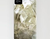 Photo iPhone4S Case - Mineral Quartz Crystal Photograph - Crystalline