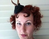 Roe Deer Antler Headband - Black Forest Faun Fawn Halloween Costume