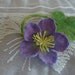 Felted Lenten Rose (hellebore) - Brooch, Napkin Ring, Table Decoration, Wall Hanging