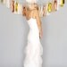 Ina: Romantic Fit and Flare Airy Chiffon and Organza Ruffles Mermaid Wedding Gown