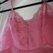 Vintage Pink Vanity Fair Slip with Lace Trim (Free Shipping)