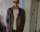 Leather Jacket Seventies Hendrix Mod Squad