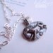 Bravest Heart Horse Necklace - Reversible Pendant