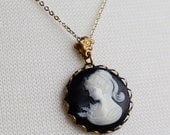 The Winsome Girl Cameo Necklace