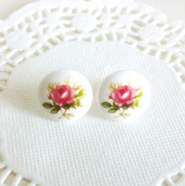 Romantic Rose Earrings