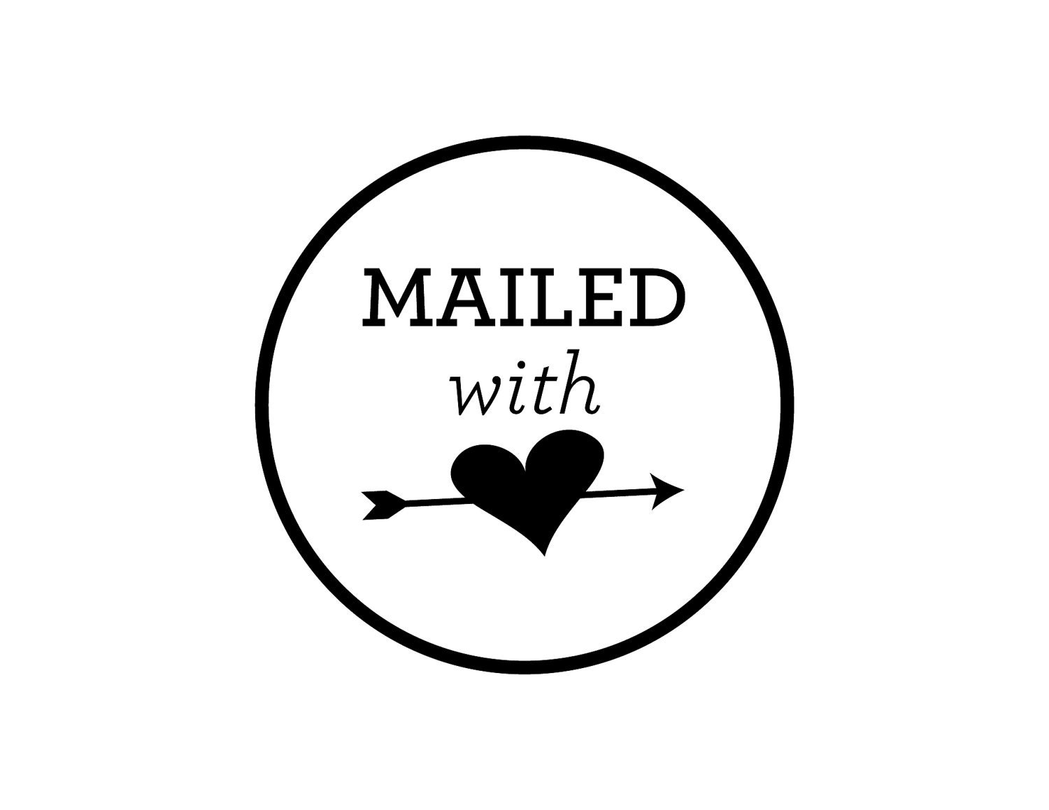 Mailed with Love Stamp
