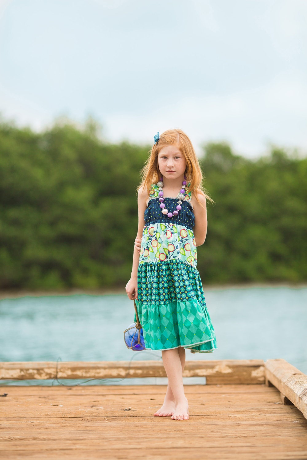Girls Dress, Mermaid Dreams, by SunLoveShirts