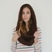 Brown infinity scarf, brown chunky scarf, brown scarf, cowl, shawl, oversized cowl, dark brown, chocolate, spring scarf, winter, fall