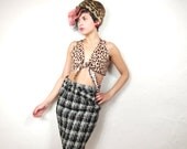 S A L E Leopard Print Crop Top (Xs)