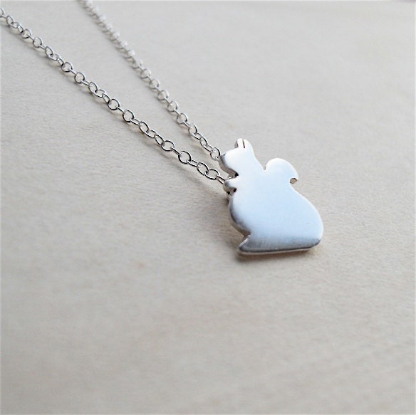 Silver Squirrel Necklace Made to Order