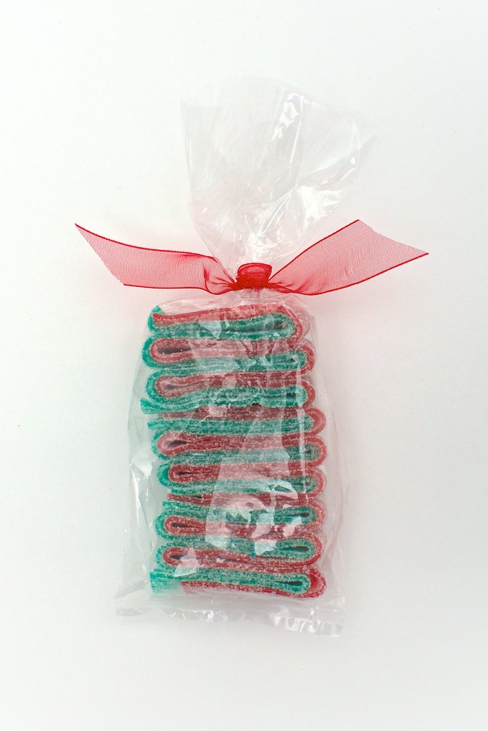 12 Sour Ribbon Party Favors