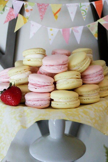 Your Custom Vintage Wedding 2 Tier Fabric Bunting Cake Topper Decoration