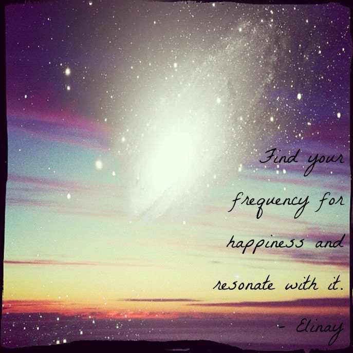 Happy Frequencies, Galaxy Space, Sunset Surreal Alien Inspiring Square Photo 4X4