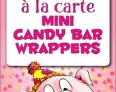à la Carte MINI CANDY Bar Wrappers - DIY Printable Il_170x135
