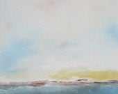 Blue Ocean 8 x 10 Giclee Print, Matted to 11 x 14