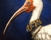 Ibis Azul - ACEO LE