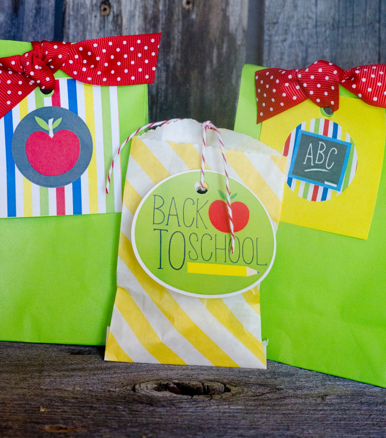 Back To School PRINTABLE Party Tags (INSTANT DOWNLOAD) by Love The Day Il_570xn