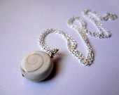 Swirled Shell. necklace