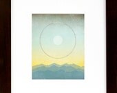 John Muir - "I Only Went Out For A Walk..." Quote Typographic Poster - 8" X 10" Print