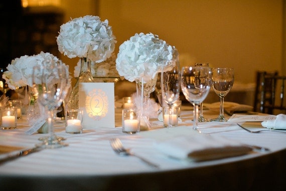 Oval Cameo Wedding Table Numbers As Seen On Style Me Pretty Blog / Wedding Table Cards / Wedding Table Markers