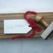 Merry Christmas/Buon Natale Stamp for Gift Wrapping